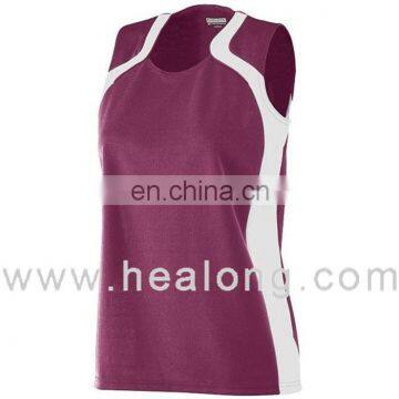 Healong 3D Sublimation Transfer Designer Knitted Volleyball Uniforms