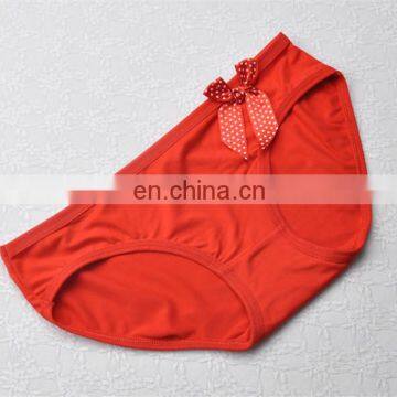 Bestdance Wholesale Lace Underpant Pure Cotton Modal Bow-knot Underwear Briefs G-String for Women OEM photo-5
