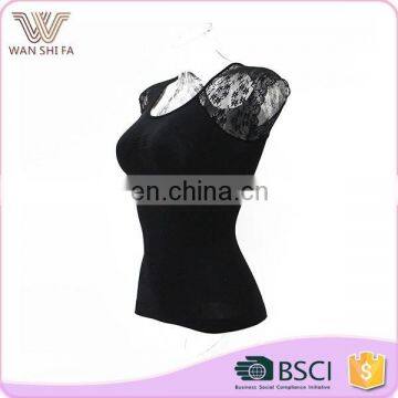 Black Sexy Best-selling Sport Running Body-hugging Seamless Lace Shaper photo-2