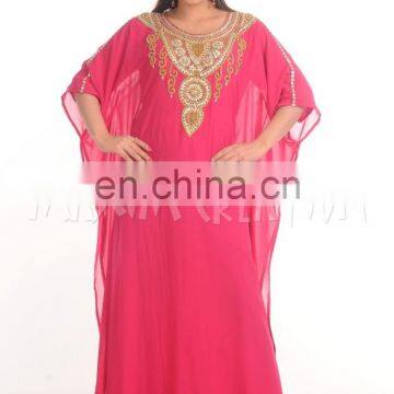 FANCY GEORGETTE KAFTAN JILBAB MAXI WEDDING GOWN