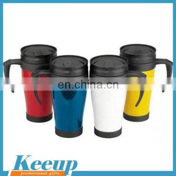 Various Kinds of Colour Travel Mug With Push Lid