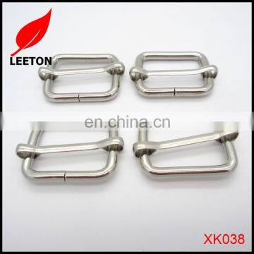 Factory supply 25mm metal bag slider buckle