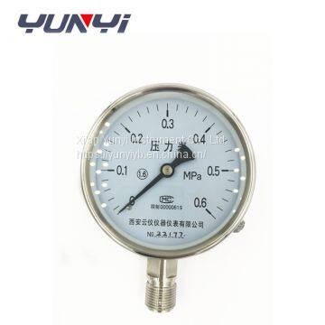 100mm 150mm Stainless Steel Pressure Guage/pressure Manometer photo-4