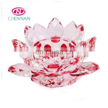 Magic Shining Manufacture Outlet Glass Craft Glass Lotus Flower