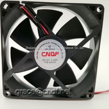 Cooler 92x92x25mm 12VDC 0.28A 3.36W 2800rpm dc brushless cooling fan TFS9225H12