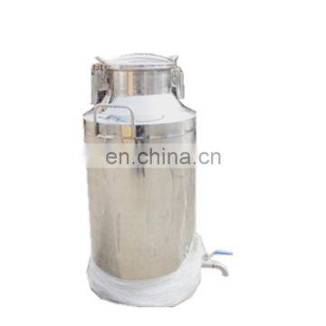 Mini milk can stainless steel milk can lid