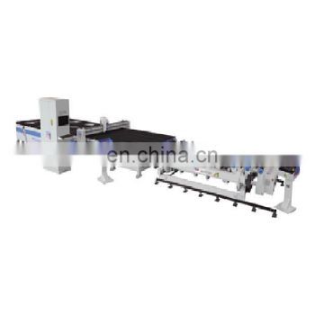 automatic cnc glass cutting machine for double glass loading and cutting and breaking