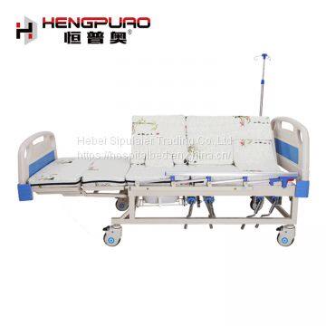 Nursing Home Furniture Round Rotating Patient Beds for Hospital Use