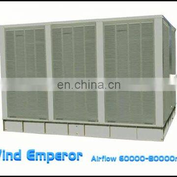 big airflow 80000m3/h metal body industrial air cooler