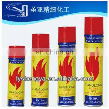 300ml High quality universal lighter gas / butane gas factory