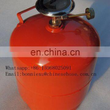 JG 5kg 12L LPG Cooking Cylinder With Camping Gas Stove,China Gas Cylinder with LPG Bunrer