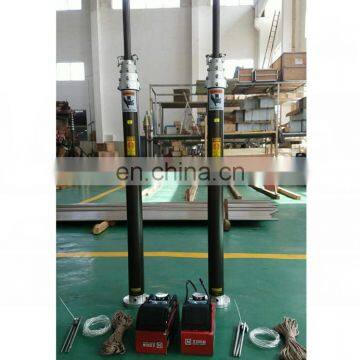 4m heavy duty tripod pneumatic telescopic pole