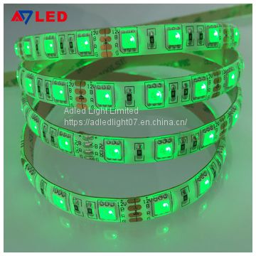 New smd505 14.4W/m double side copperplate design rgb led strip lights 24V for Linear Lighting