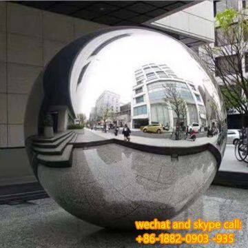 Outdoor Decorative Stainless Steel Sculpture  Ball Sculpture 