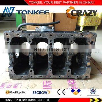 Original Used 4TNE88 Engine Cylinder Block 4D88 Engine Block for Excavator Spare Parts photo-3