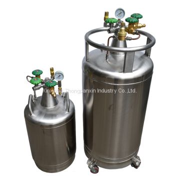 30L Low pressure container liquid nitrogen transfer tank