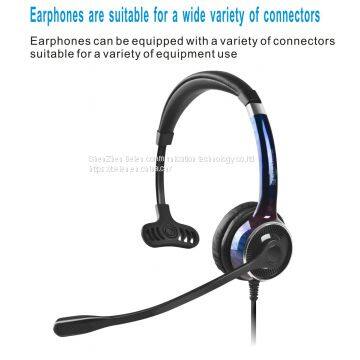 China Beien FC21 QD Telephone Call Center Headset Noise Reproduction Headset Online Learning photo-5
