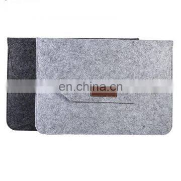 11'' 12''13'' 14'' 15'' Inch Fashion Grey Felt Laptop Protective Sleeve Case Carrying Bag for Notebook and Laptop photo-5