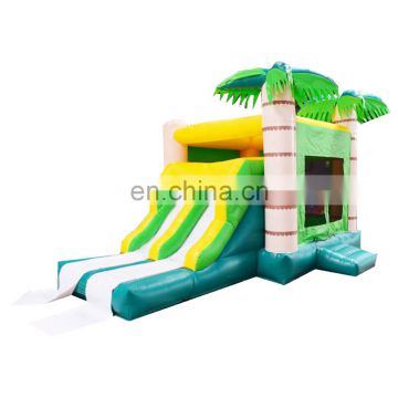 Tree theme inflatable castle with slide for sale