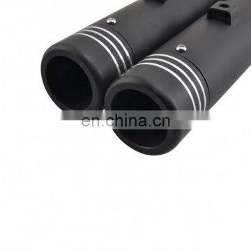 Cafe Racer Steel Black 3.15" Motorcycle Exhaust Muffler Pipe Slip On Pipes for Harley Davison Sportster XL 883 1200 photo-5