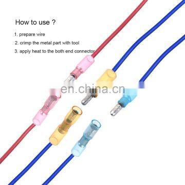 Hampool Popular Brass Wiring Accessories Automotive Shrinkable Bullet Terminal photo-6