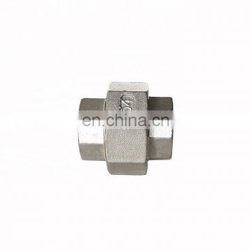 1/2 Inch 304 CF8 Forged Stainless Steel Pipe Fitting SS Union Connector photo-3