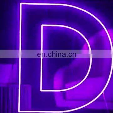 Drop Shipping No MOQ Free Design Custom Full Color Neon Lighting Clothing LED Sign