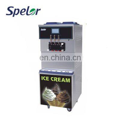 Ce Certification Hot Sale 3 Flavor Ice Cream Chinese Machine Soft Serve Price