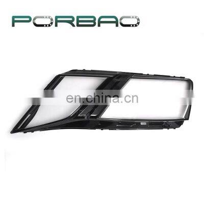 PORBAO Car Black Border Headlight Glass Lens Cover for OctaviA 17-19 Year photo-4