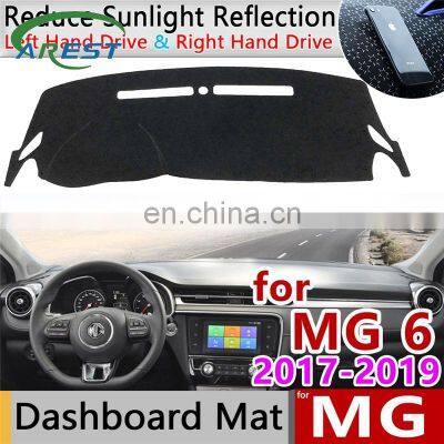 for MG 6 2017 2018 2019 Anti-Slip Mat Dashboard Cover Pad Sunshade Dashmat Protect Anti-UV Carpet Car rug Accessories for MG6