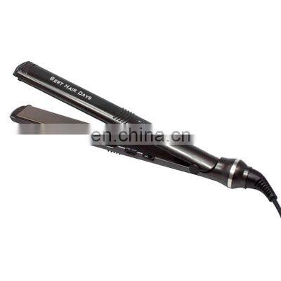 Hair Styling Tool Fast Heat Flat Iron Tourmaline Steam White And Golden Hair Straightener