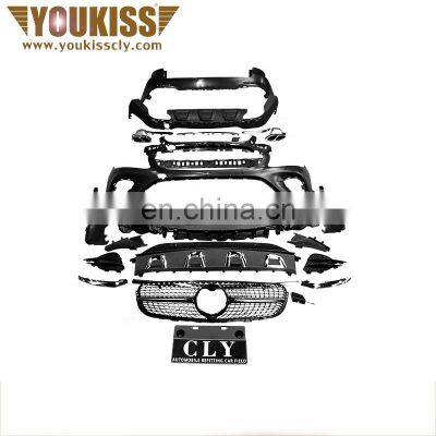 high quality car bumper for mercedes benz glc change glc43 amg body kits