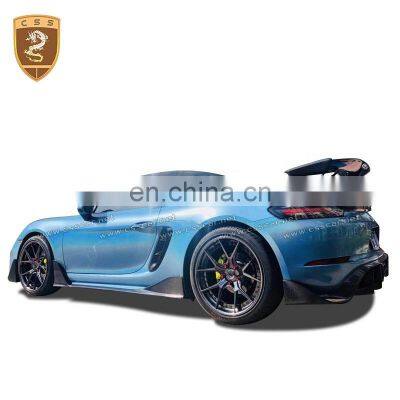 CF FRP Gt Style Upgrade Body Kit Car Parts For Por 718 Cayman Boxster Body Kit