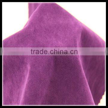 100% Polyester Weft Knitted Single Side Spandex Suede Fabric High Quality Spandex Suede Fabric