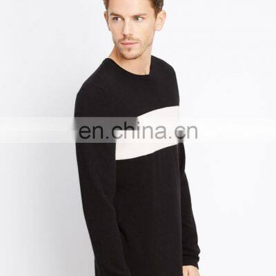 Fashion Knitted Jumper for Men Wool Custom With Intarsia Design Sweater photo-3