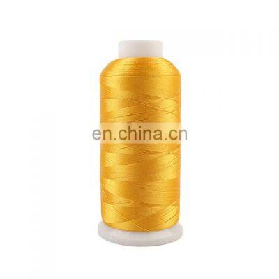 100% High Tenacity Polyester Filament Bonded Sewing Thread manufacturer high quality for show leather 150D/3