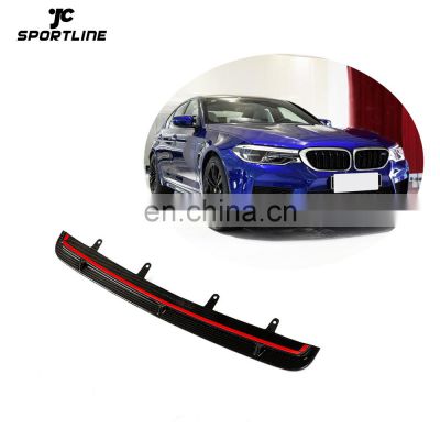 JCSPORTLINE Carbon Fiber F90 Front Center Lip for BMW F90 M5 Comprtition Sedan 4-Door 2018-2020