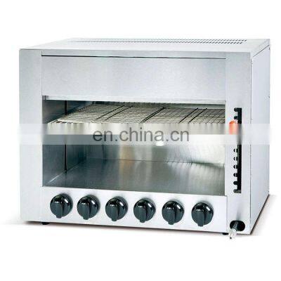 Restaurant Kitchen Gas Salamander with 6 Burners /Stainless Steel Gas Salamander