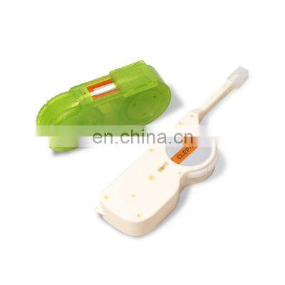 Fiber optic one-click cleaner, MPO/MTP connector cleaner