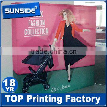 Portable tension fabric display,fabric backdrop display in Shenzhen D-0604