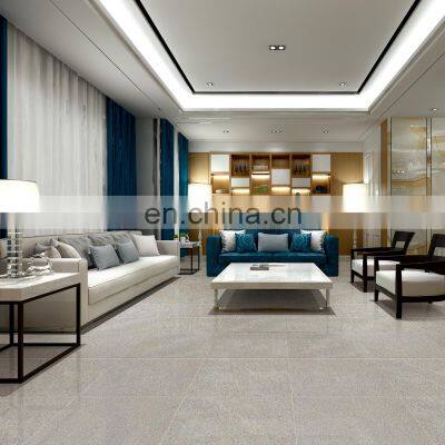 Double loading Bulky grain matt grey porcelain tiles flooring 60x60