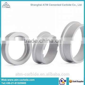 Tungsten carbide axle sleeve for submerged oil pump