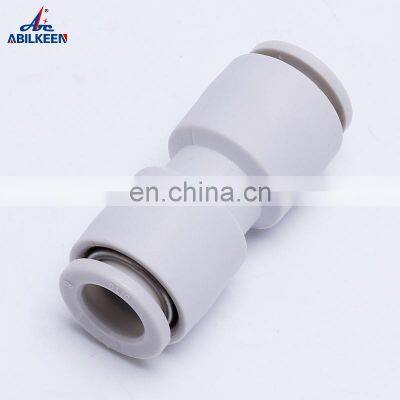 New Original PU Series Straight White Plastic Stronger Material Pneumatic Couplings Quick Connect PU Pneumatic Fitting photo-2