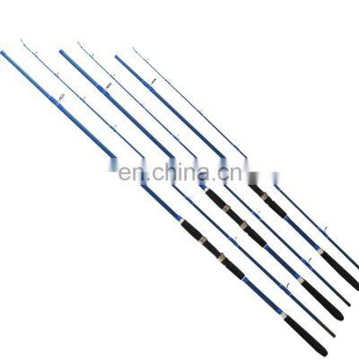 Factory Price 2.4m 2.7m 3.0m  heavy jigging rod 2 section boat trolling rod