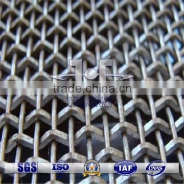 65Mn High Carbon Galvanized Steel Crimped Woven Mesh (Manufacturer)