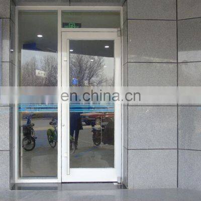 Aluminum alloy frame Commercial  front store KFC Entrance Single door