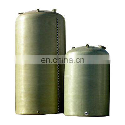 20000 litre Frp hcl storage tank acid tank fiberglass horizontal tank