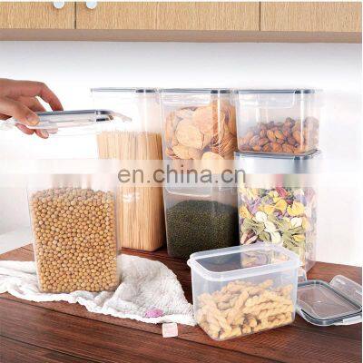 14 Pieces Top Ranking Home Products Pantry Containers Storage Bins Kitchen Organization Rack photo-2