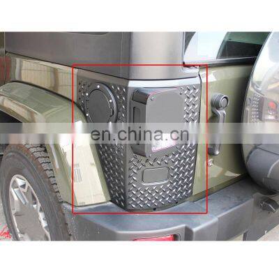 ABS Plastic Rear Corner Guard Light Protection Cover for Jeep Wrangler JK 2007+ Auto Accessories