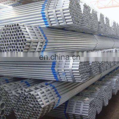 ASTM A53 Standard Galvanized Steel Pipe 40g 100g 150g Zinc Coated Pipes for Bridge Constructions